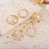 Набор колец объемные 5 штук