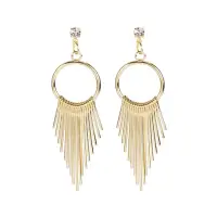 Серьги гвоздики висячие