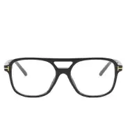 Очки имиджевые авиаторы без диоптрий черные