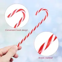 Леденцы на ёлку акриловые 6 штук