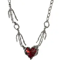 Цепочка на шею с подвеской Сердце y2k
