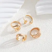 Набор колец Линда 4 штуки