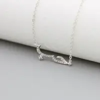 Подвеска Любовь на арабском на цепочке серебристая