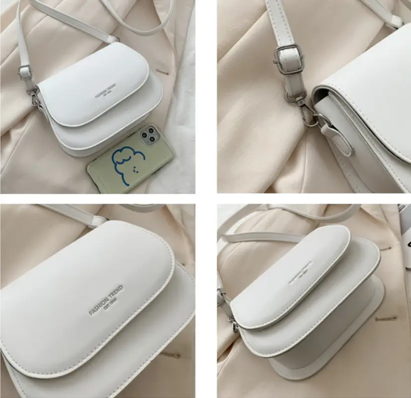 Сумка кросс-боди экокожа белая Сумка кросс-боди экокожа белая