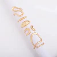 Набор колец объемные 5 штук