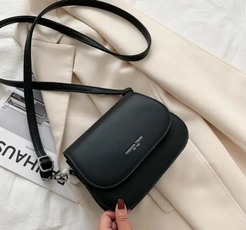 Сумка кросс-боди мини экокожа черная Сумка кросс-боди мини экокожа черная