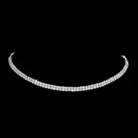 Чокер на шею со стразами