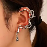 Кафф на всё ухо массивный с проколом