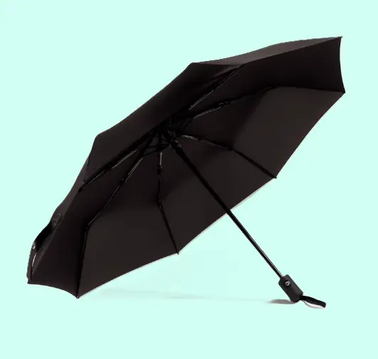 Зонт мини черный автомат антиветер Зонт мини черный автомат антиветер