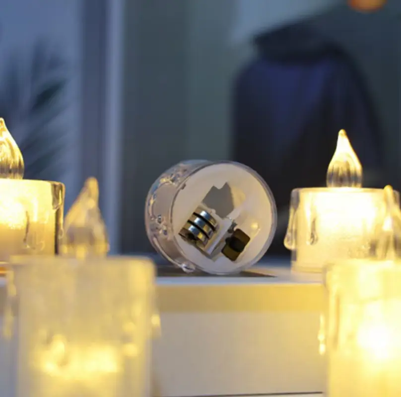 Свечи светодиодная на батарейках 5 штук