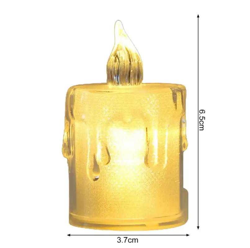 Свечи светодиодная на батарейках 5 штук