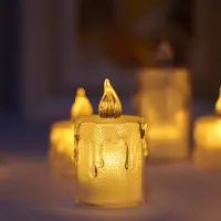 Свечи светодиодная на батарейках 5 штук Свечи светодиодная на батарейках 5 штук