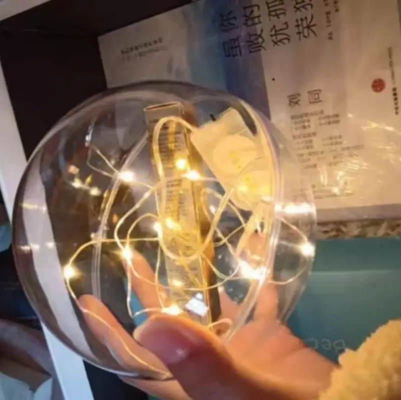 Пластиковые шарики заготовки для ёлочных игрушек 7 см 5 штук Пластиковые шарики заготовки для ёлочных игрушек 7 см 5 штук