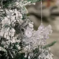 Елочные украшения Ангелочки 7 см 4 штуки Елочные украшения Ангелочки 7 см 4 штуки