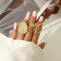 Набор колец массивные Формы 3 штуки