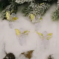 Елочные украшения Ангелочки с золотом 7 см 4 штуки Елочные украшения Ангелочки с золотом 7 см 4 штуки