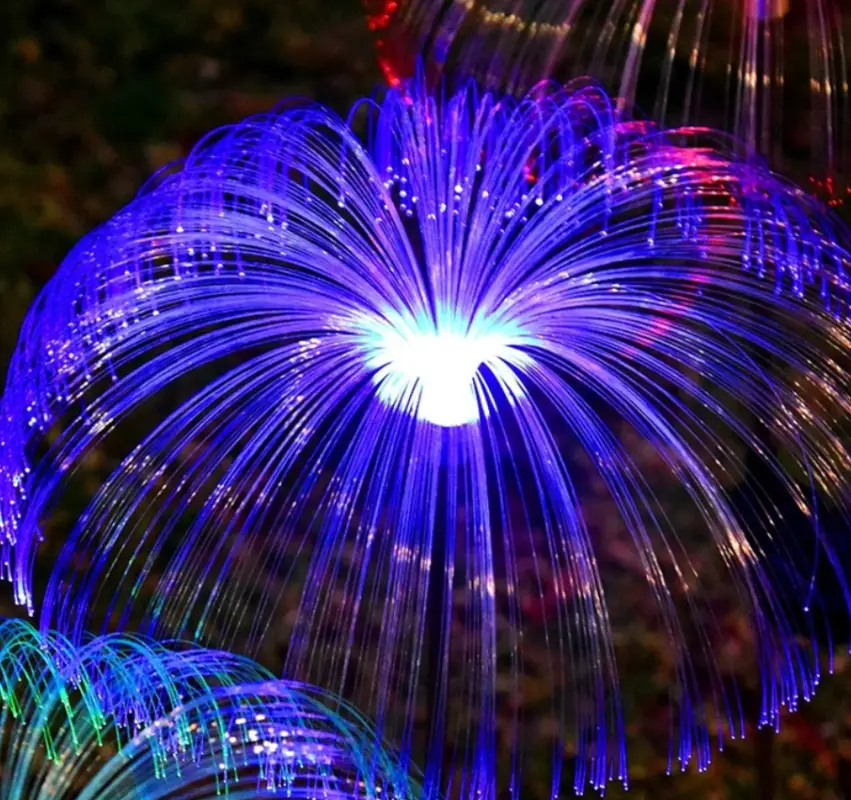 Фонарь уличный Фонтан на солнечной батарее 2 штуки