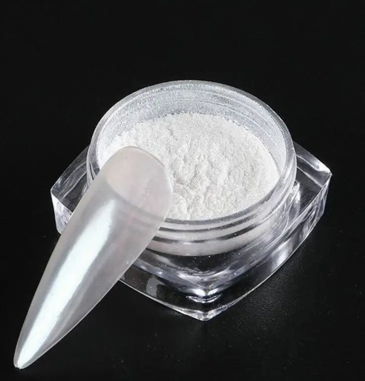 Втирка жемчужная для ногтей без оттенка 2 грамма