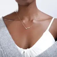 Подвеска Любовь на арабском на цепочке серебристая