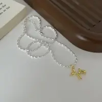 Подвеска Собачка-шарик на цепочке двухцветная