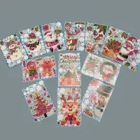 Наклейки на окно Новогодние набор большой Наклейки на окно Новогодние набор большой