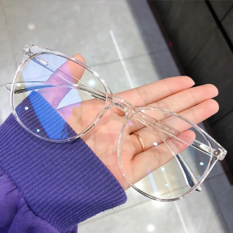 Очки имиджевые Мила без диоптрий прозрачные