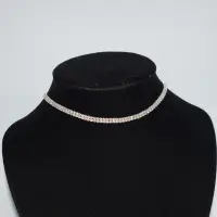 Чокер на шею со стразами