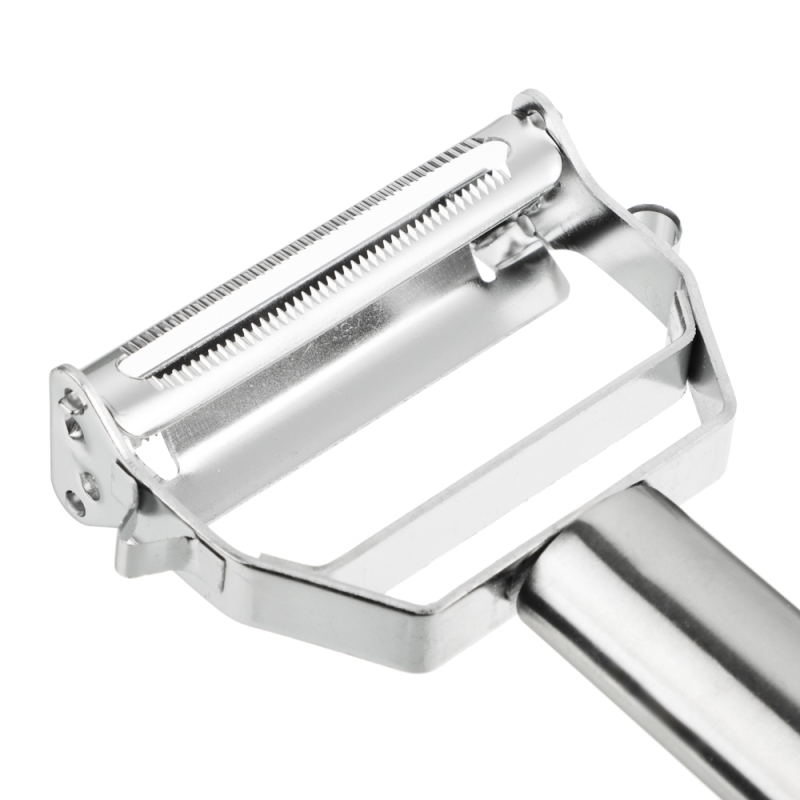 SATOSHI Овощечистка 5 в 1, 18х8 см, 2 лезвия, нержавеющая сталь SATOSHI Овощечистка 5 в 1, 18х8 см, 2 лезвия, нержавеющая сталь