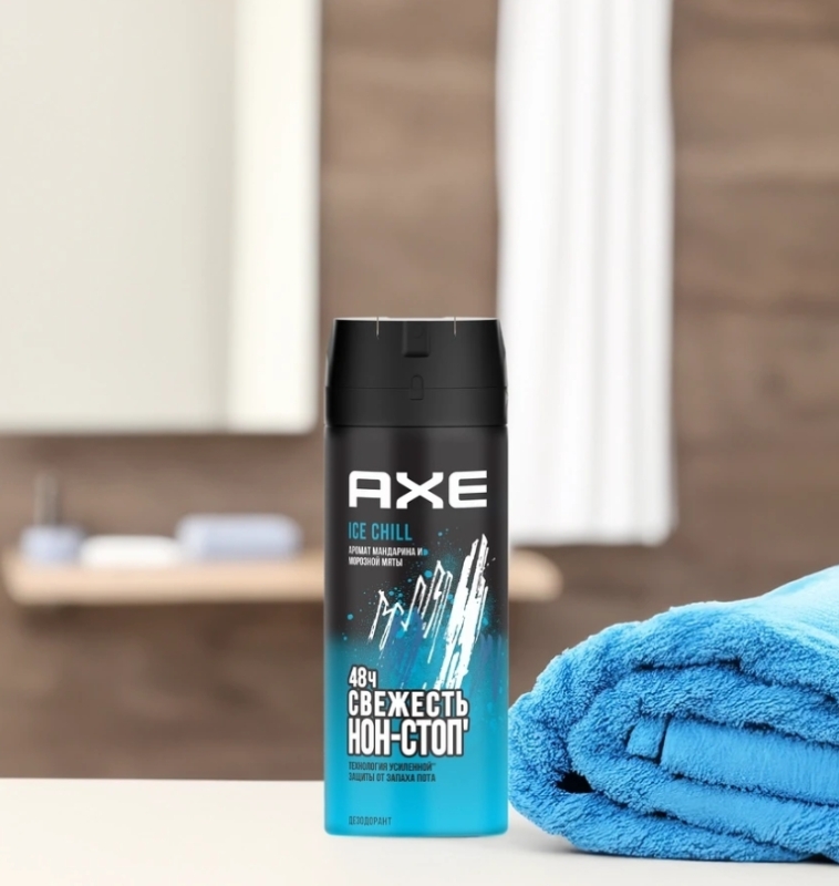 Дезодорант-спрей мужской AXE Ice Chill, 150мл Дезодорант-спрей мужской AXE Ice Chill, 150мл