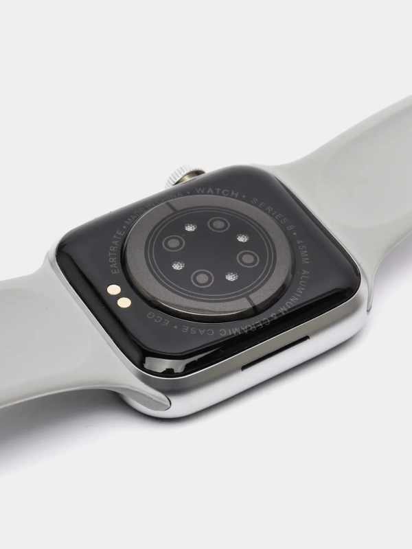 Умные часы SX9 Pro, с поддержкой звонков и уведомлений серебро Умные часы SX9 Pro, с поддержкой звонков и уведомлений серебро