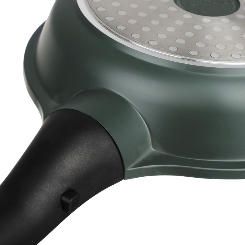 SATOSHI Уран Сковорода литая d20см, антипригарное покрытие Мрамор, индукция, съемная ручка SATOSHI Уран Сковорода литая d20см, антипригарное покрытие Мрамор, индукция, съемная ручка