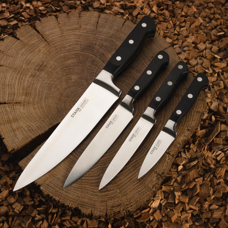 SATOSHI Старк Нож кухонный универсальный 15см, кованый SATOSHI Старк Нож кухонный универсальный 15см, кованый