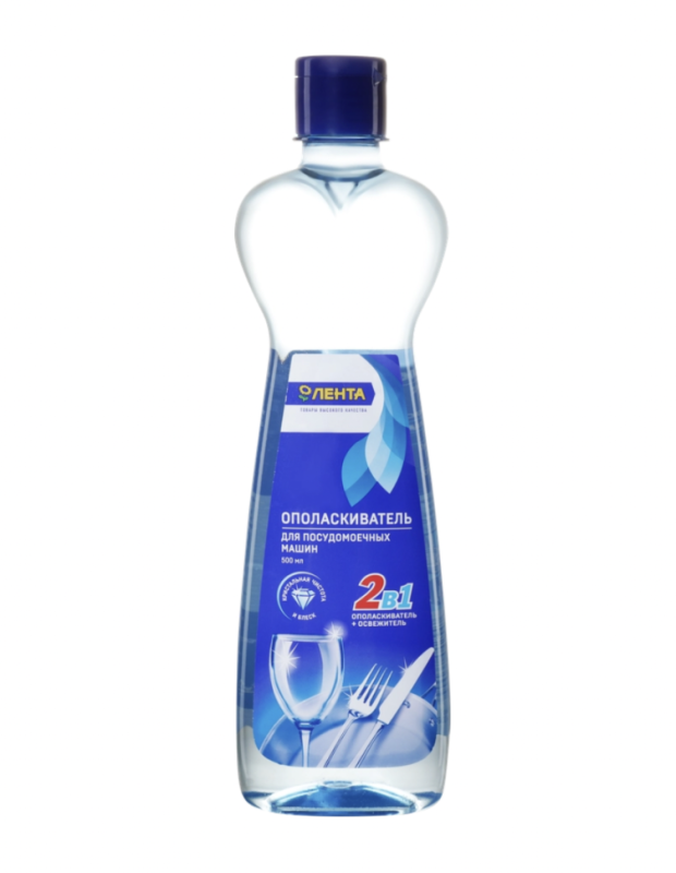 Ополаскиватель для посудомоечной машины ЛЕНТА, 500мл Ополаскиватель для посудомоечной машины ЛЕНТА, 500мл