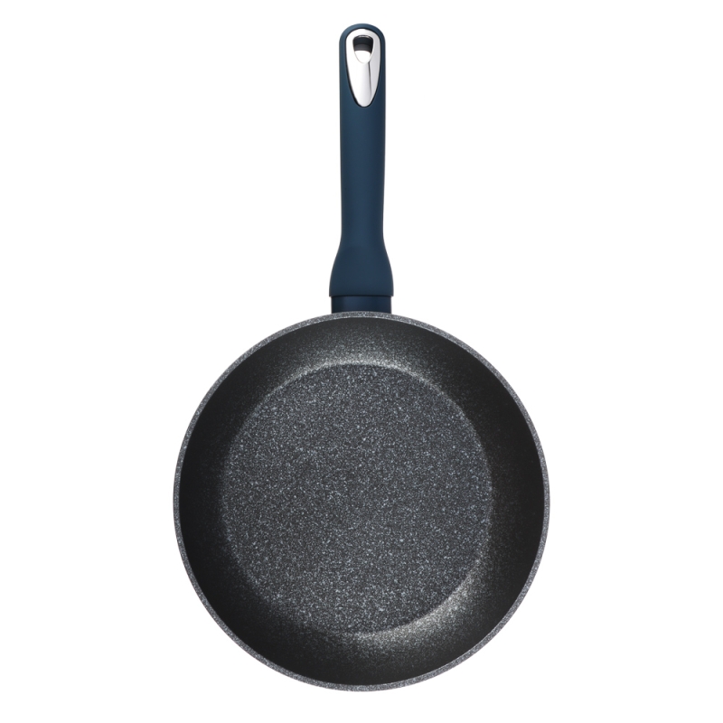 SATOSHI Ривьера Сковорода литая d24см, антипригарное покрытие мрамор, индукция SATOSHI Ривьера Сковорода литая d24см, антипригарное покрытие мрамор, индукция