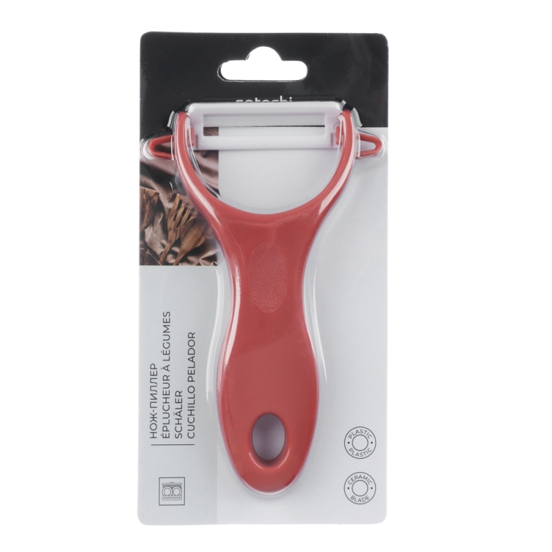 SATOSHI Катто Овощечистка, керамическое горизонтальное лезвие SATOSHI Катто Овощечистка, керамическое горизонтальное лезвие