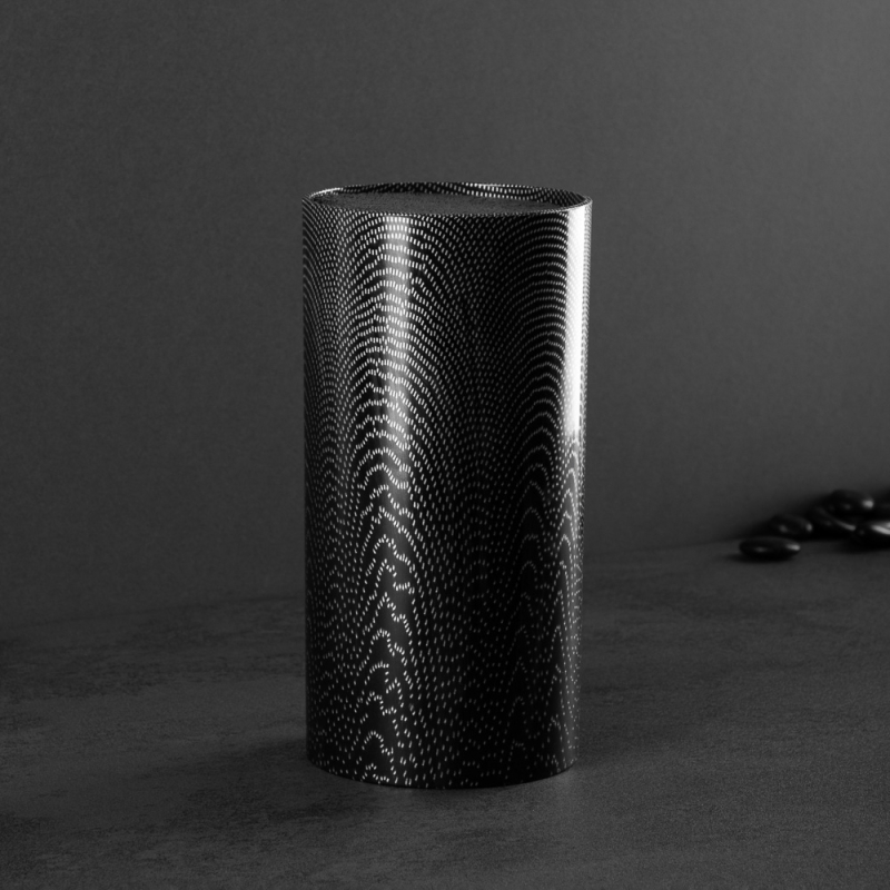 SATOSHI Карбон Подставка для ножей d11х22см, полипропиленовые разделители SATOSHI Карбон Подставка для ножей d11х22см, полипропиленовые разделители