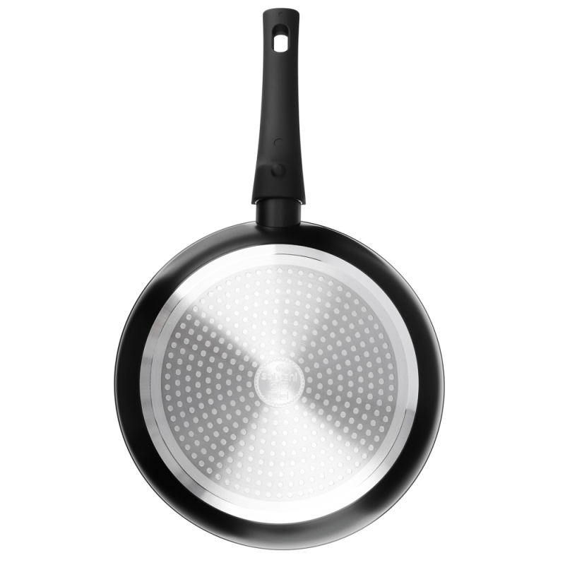 SATOSHI Оникс Сковорода литая d26см, антипригарное покрытие SATOSHI Оникс Сковорода литая d26см, антипригарное покрытие "мрамор", съемная ручка, индукция