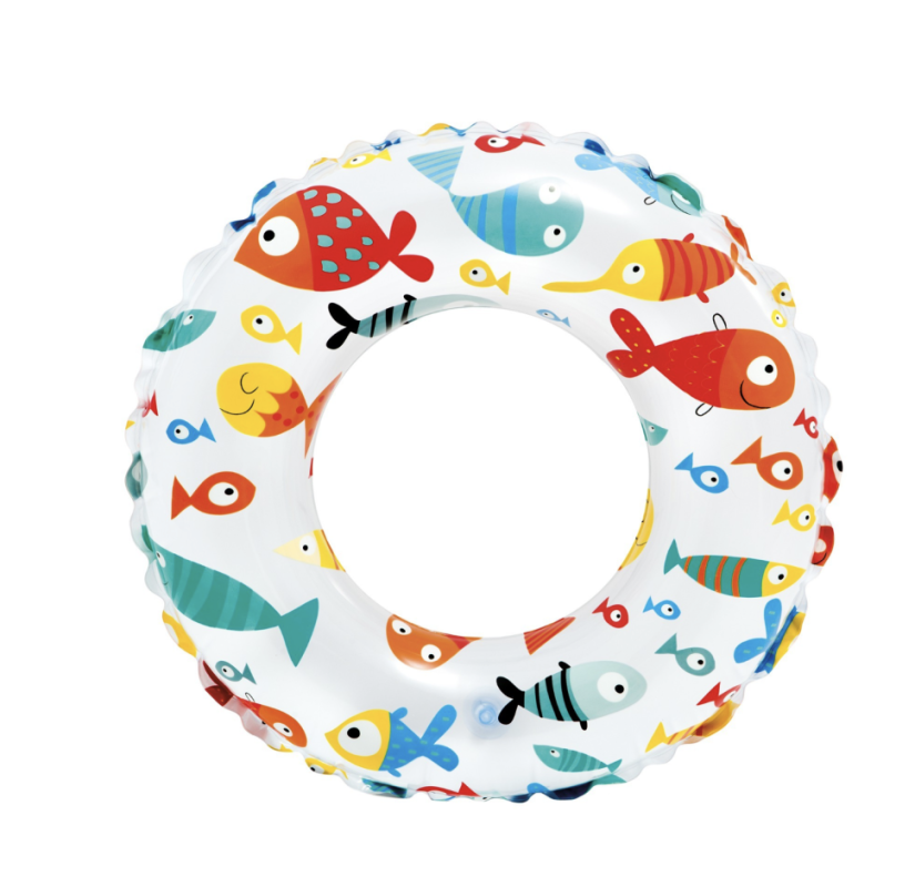 Круг для плавания «Яркий», d=51 см, от 3-6 лет, рыбы