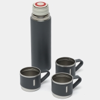 ТЕРМОС VACUUM FLASK SET серый