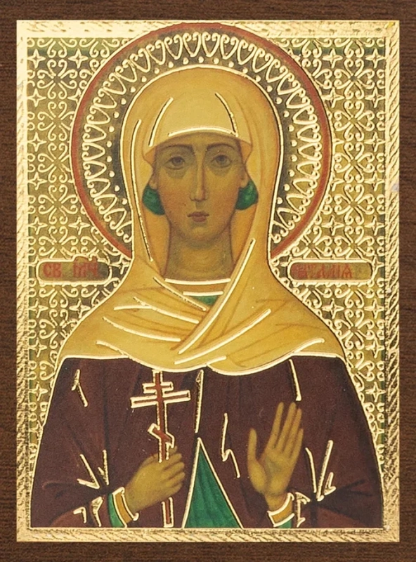 Икона Икона "Наталия Никомидийская", вид 3, 4х6 на МДФ-6