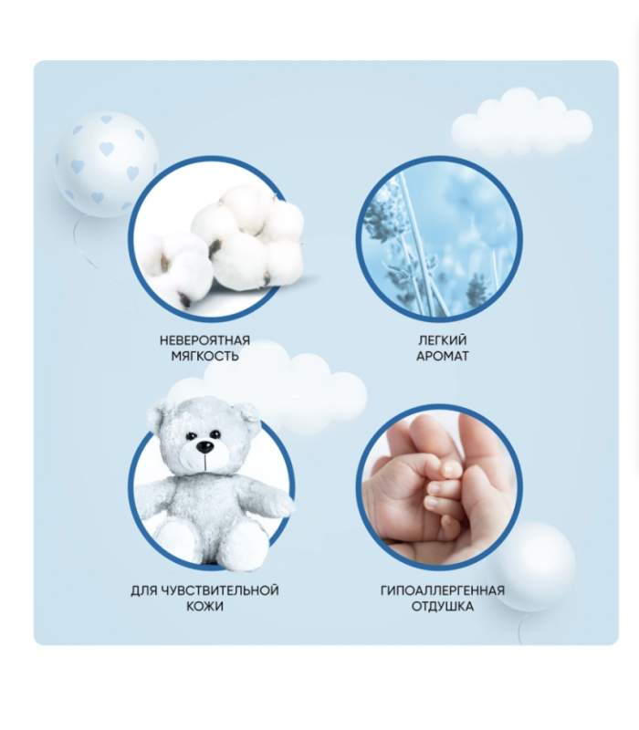 Кондиционер для детского белья ВЕРНЕЛЬ Детский, 1.82л Кондиционер для детского белья ВЕРНЕЛЬ Детский, 1.82л