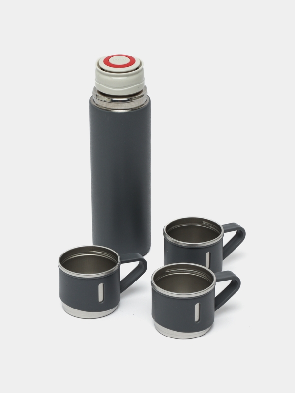 ТЕРМОС VACUUM FLASK SET серый ТЕРМОС VACUUM FLASK SET серый
