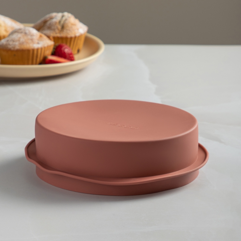 VETTA Форма силиконовая 21x6см (внутр.диам.18см), круглая