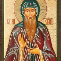 Икона "Олег Брянский" 6х9 на МДФ-6