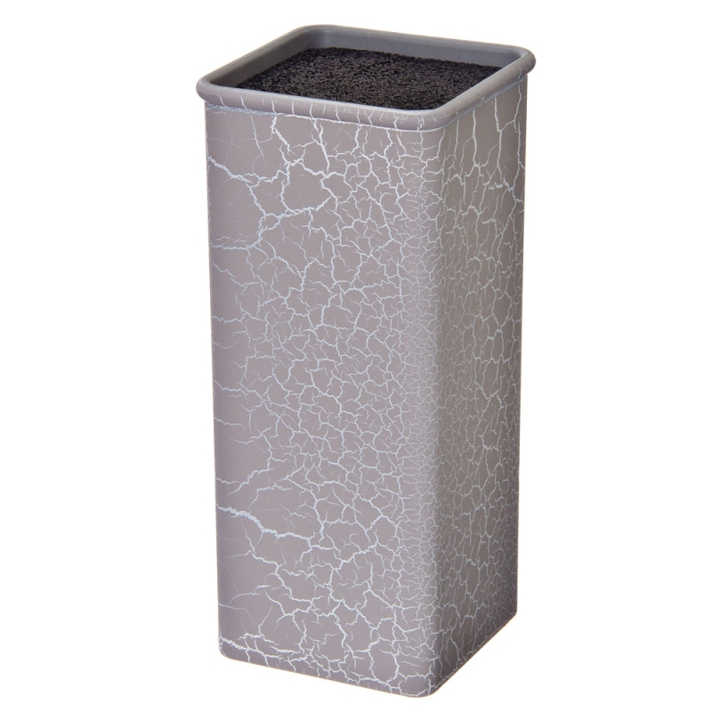 SATOSHI Подставка для ножей с полипропиленовыми разделителями, 10x10x22,5см, квадратная, SH-003 SATOSHI Подставка для ножей с полипропиленовыми разделителями, 10x10x22,5см, квадратная, SH-003