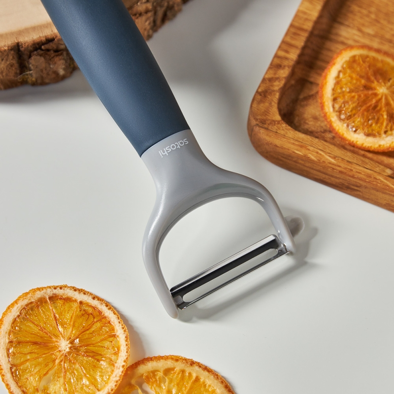 SATOSHI Ривьера Пиллер для чистки овощей, горизонтальное лезвие, нерж.сталь SATOSHI Ривьера Пиллер для чистки овощей, горизонтальное лезвие, нерж.сталь