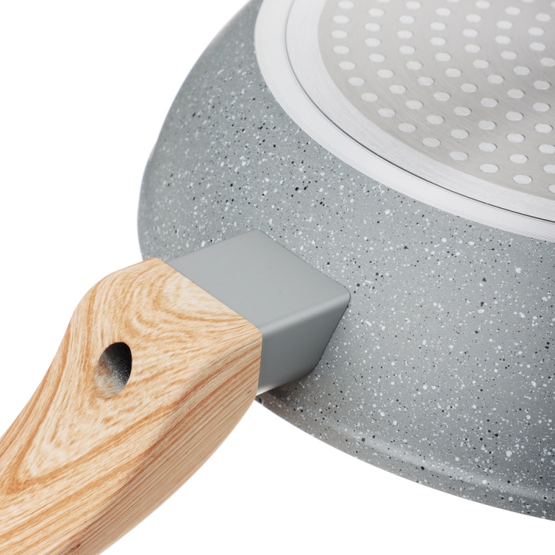 SATOSHI Берг Сковорода литая d24см, антипригарное покрытие Мрамор, индукция SATOSHI Берг Сковорода литая d24см, антипригарное покрытие Мрамор, индукция