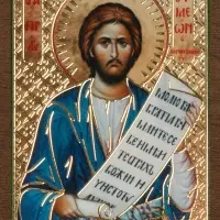 Икона "Симеон Верхотурский" 4х6 на МДФ-6