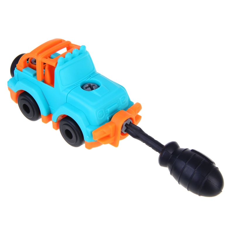 ИГРОЛЕНД Конструктор развивающий  ИГРОЛЕНД Конструктор развивающий "Спецтехника" с отвертками, 54 детали, PP, 26х6,5х20 см