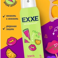 Дезодорант-спрей женский EXXE Fruit kiss Свежесть и нежность, 150мл